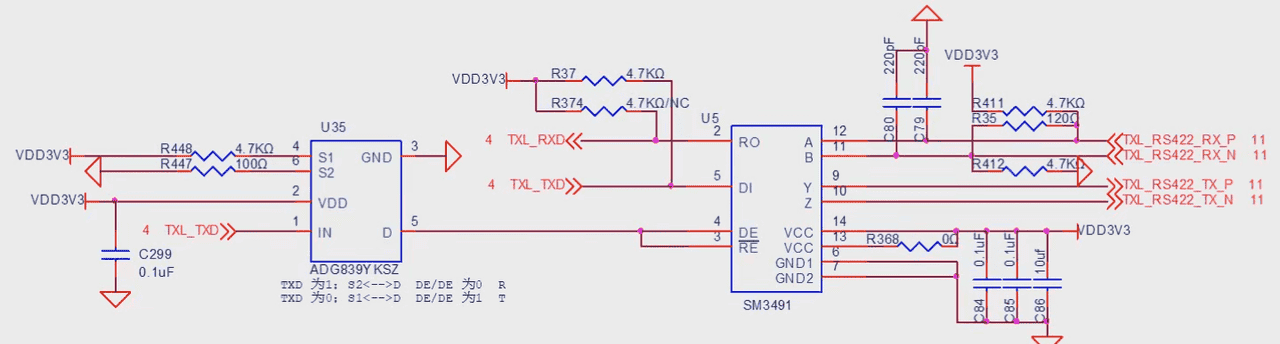 电子元器件-接口电路篇：RS-232、RS485/422、I2C、SPI、USB、网口