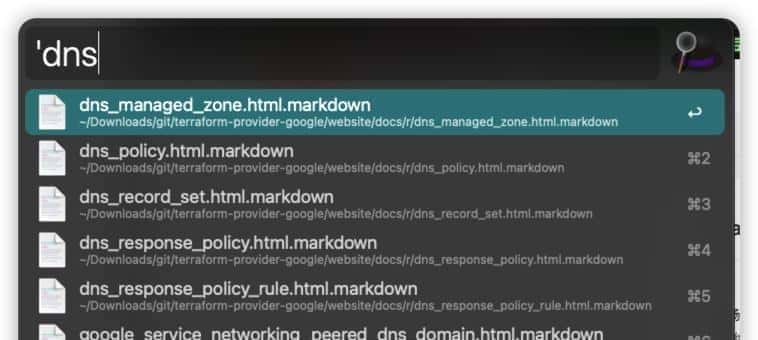 Mac下神器推荐哈 Alfred