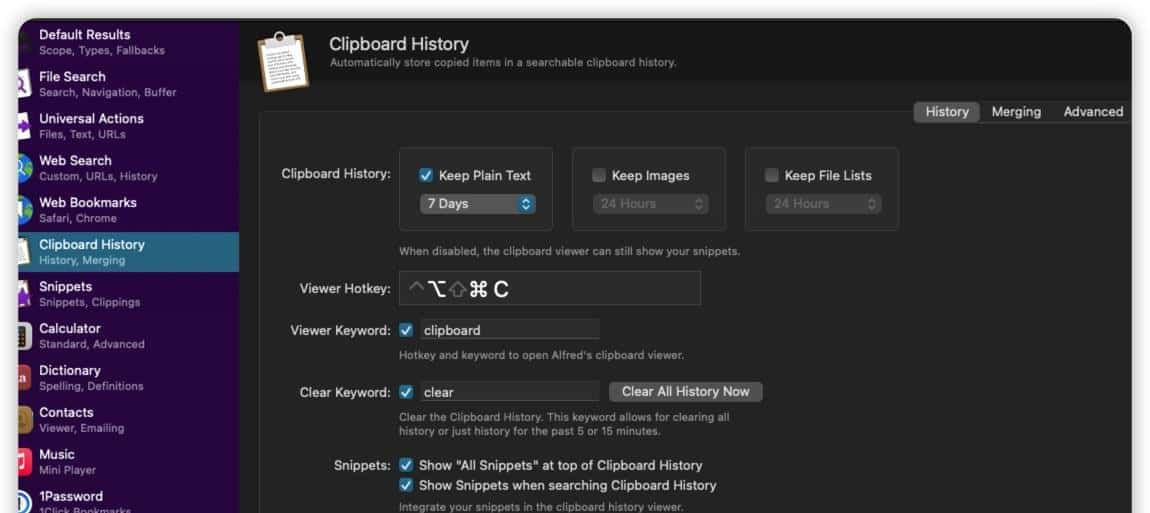 Mac下神器推荐哈 Alfred