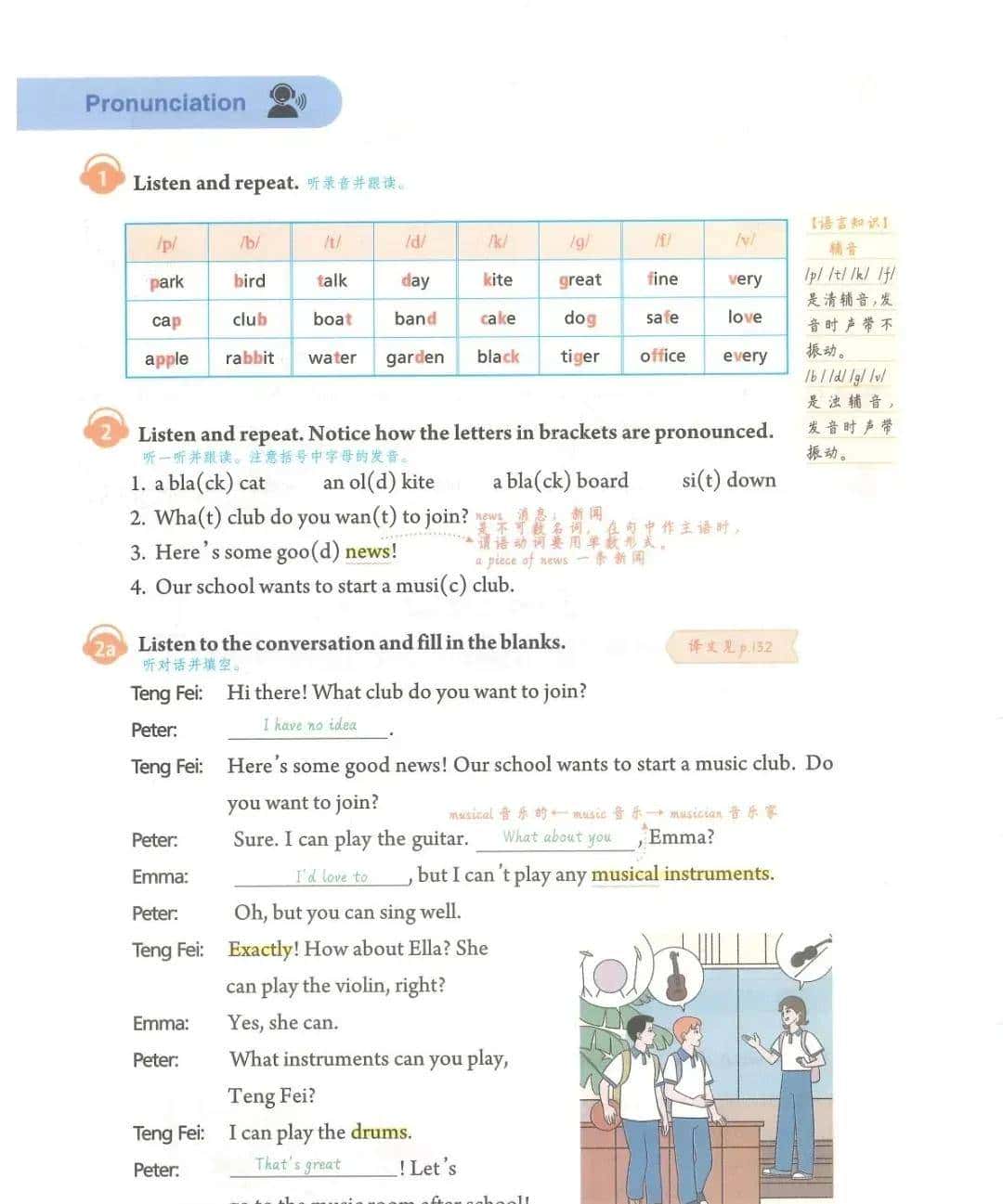2024新人教版七年级(上册)Unit 5课堂笔记及重点单词详解!