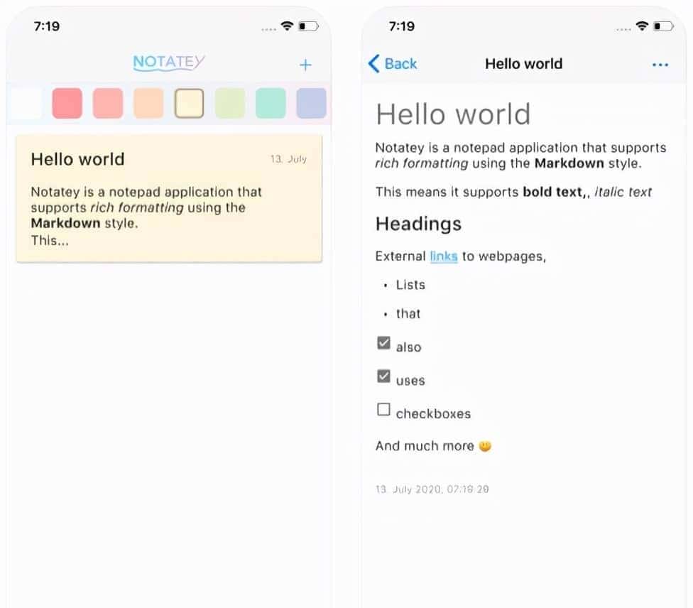 推荐几款手机上比较好用的 Markdown编辑器