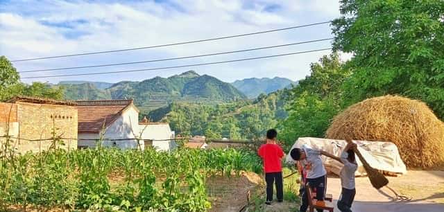 嫂子从城里回来,给我带了件新衬衫,她说:让我看看合不合身