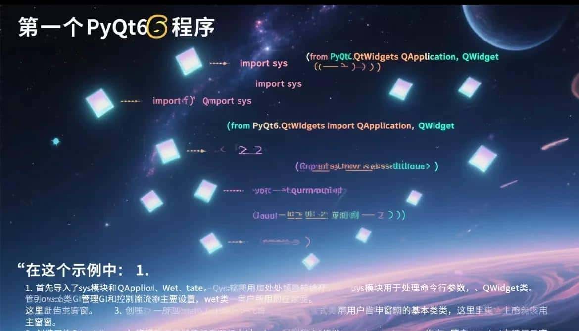 🔥Python小白逆袭！7天吃透PyQt6，独立开发超酷桌面应用