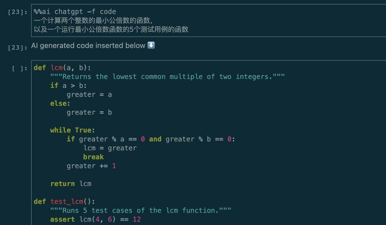 懒人的福音,Jupyter AI可以直接利用魔法进行自动化编程