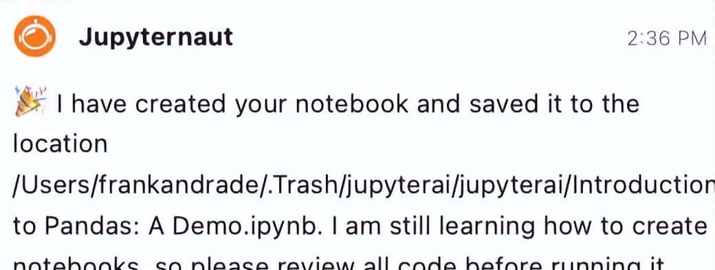 懒人的福音,Jupyter AI可以直接利用魔法进行自动化编程