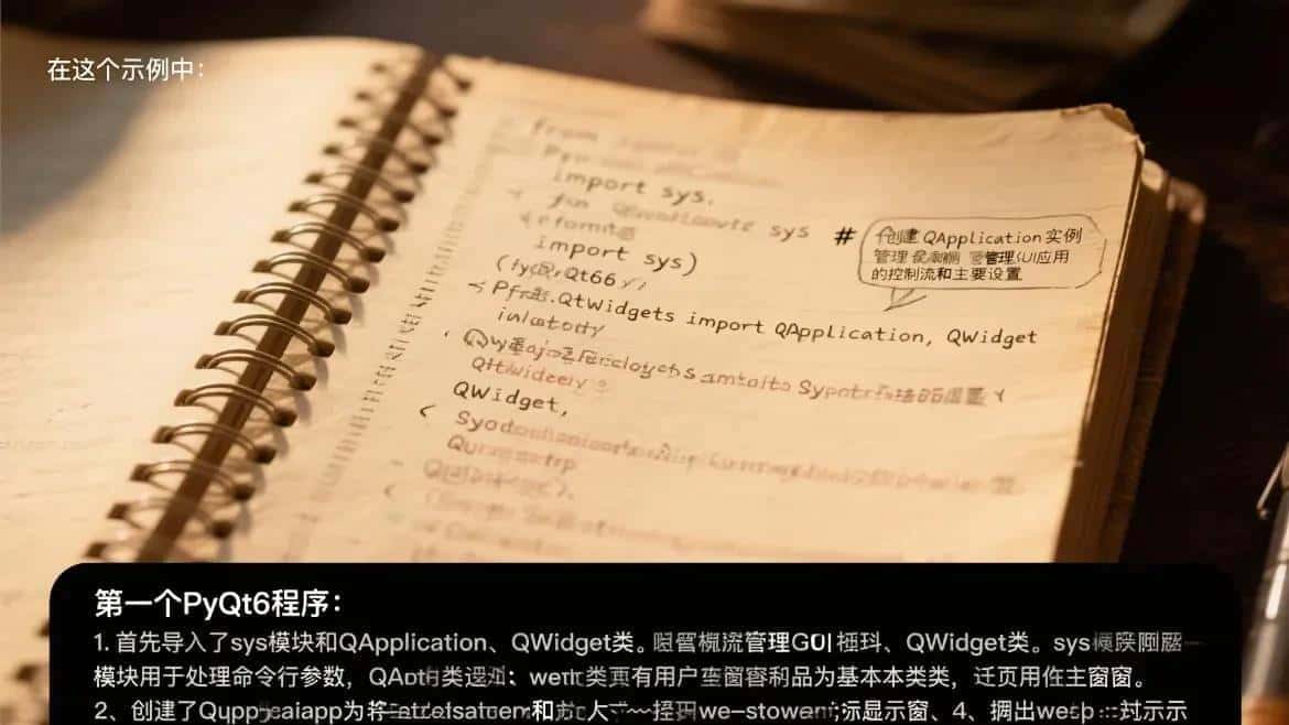🔥Python小白逆袭！7天吃透PyQt6，独立开发超酷桌面应用