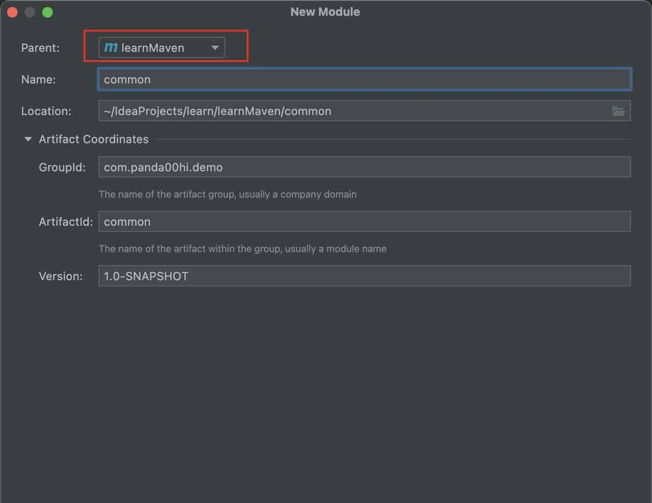 learnMaven系列(一)如何使用Maven构建多模块的项目