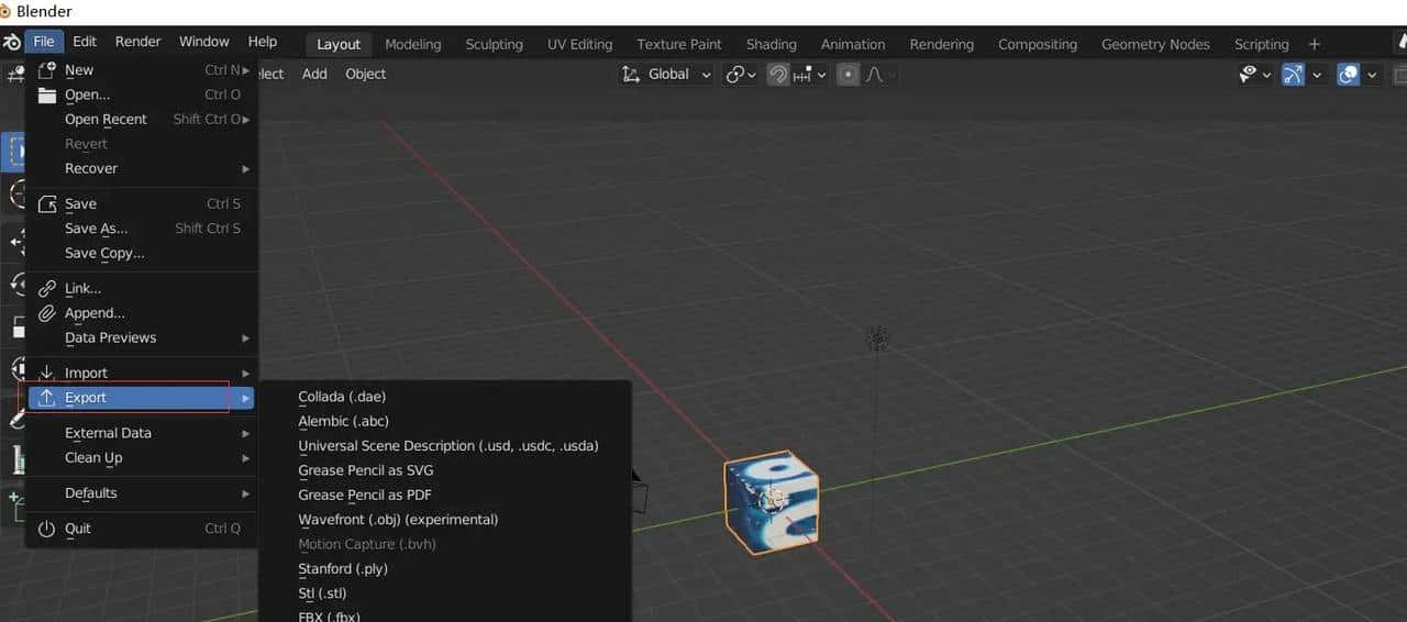 Threejs 与blender贴图 结合用法
