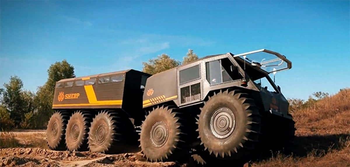 野外生存1000小时！俄军北极全地形车性能强悍 民用版曾引发轰动