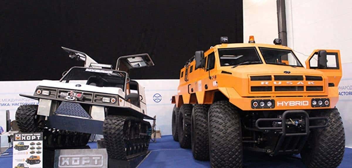 野外生存1000小时！俄军北极全地形车性能强悍 民用版曾引发轰动