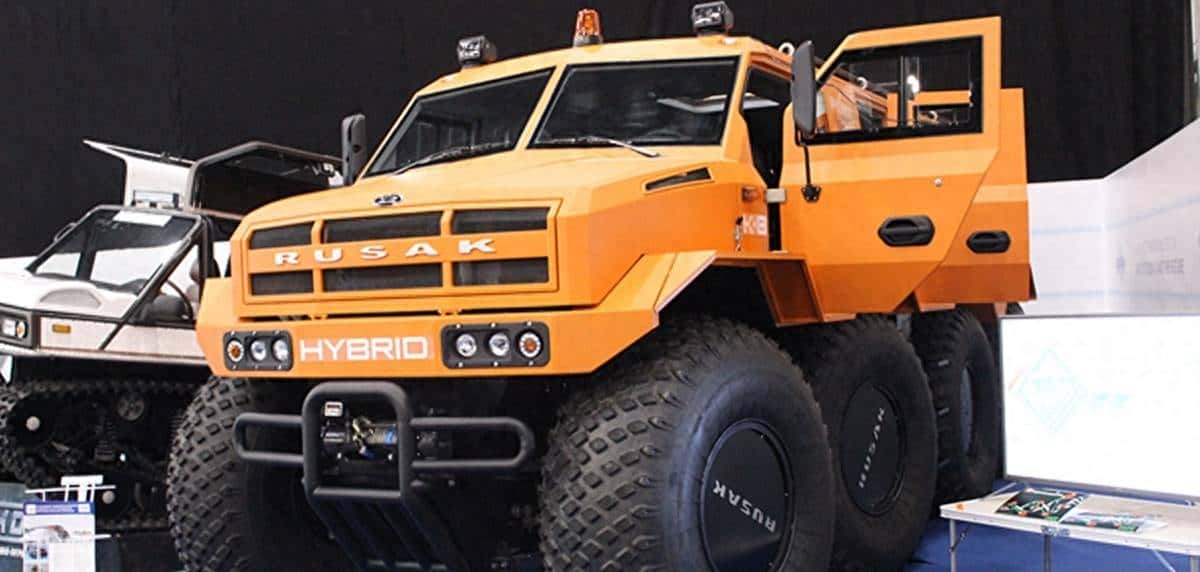 野外生存1000小时！俄军北极全地形车性能强悍 民用版曾引发轰动