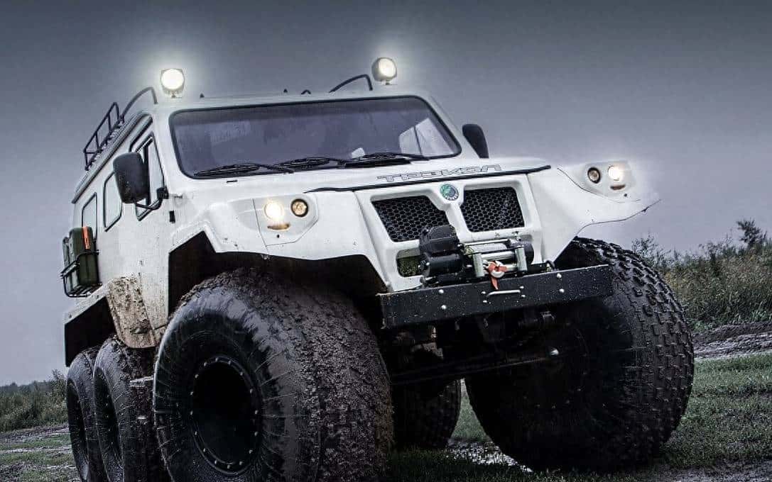 野外生存1000小时！俄军北极全地形车性能强悍 民用版曾引发轰动