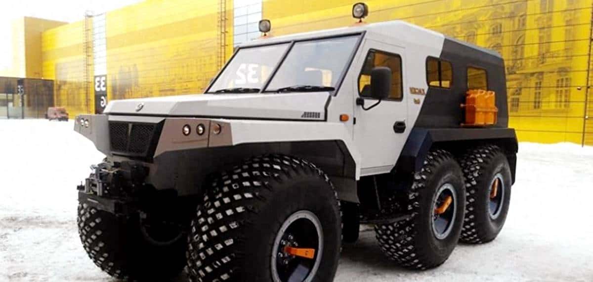 野外生存1000小时！俄军北极全地形车性能强悍 民用版曾引发轰动