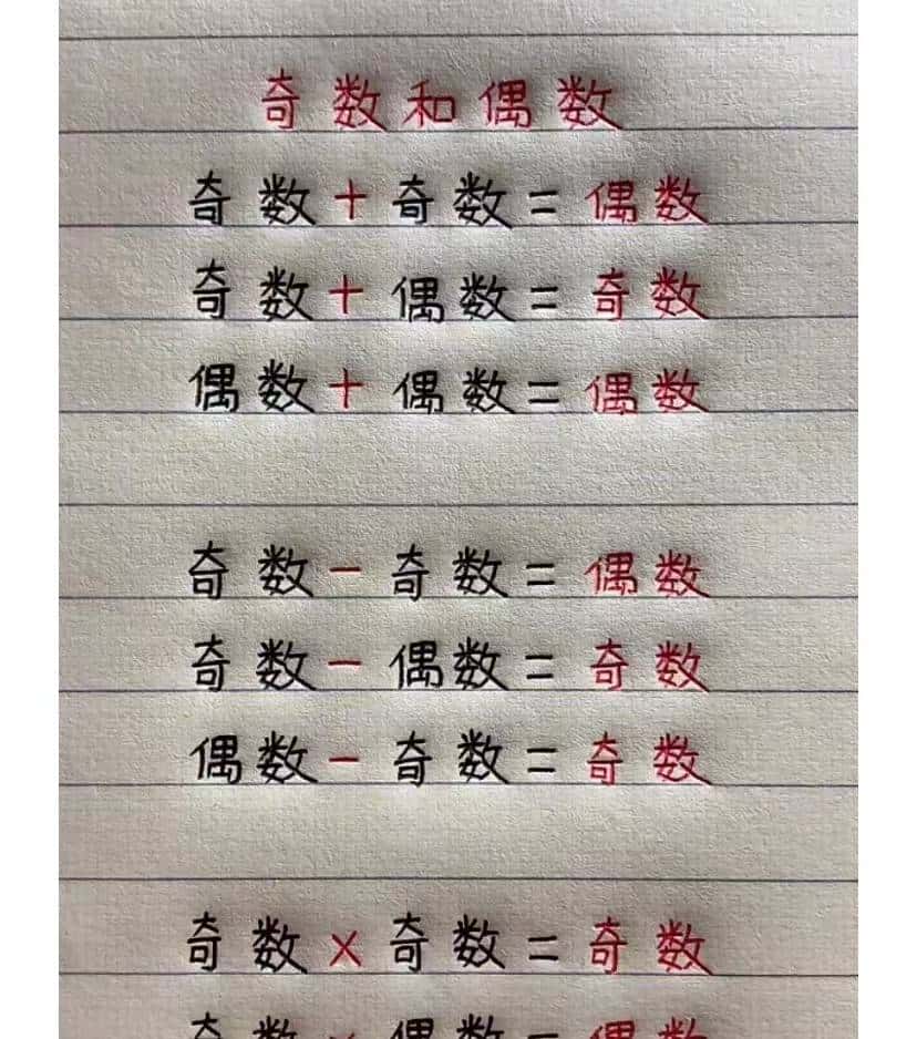 最全的算数公式，快收藏起来吧，哪天你用的时候找不到