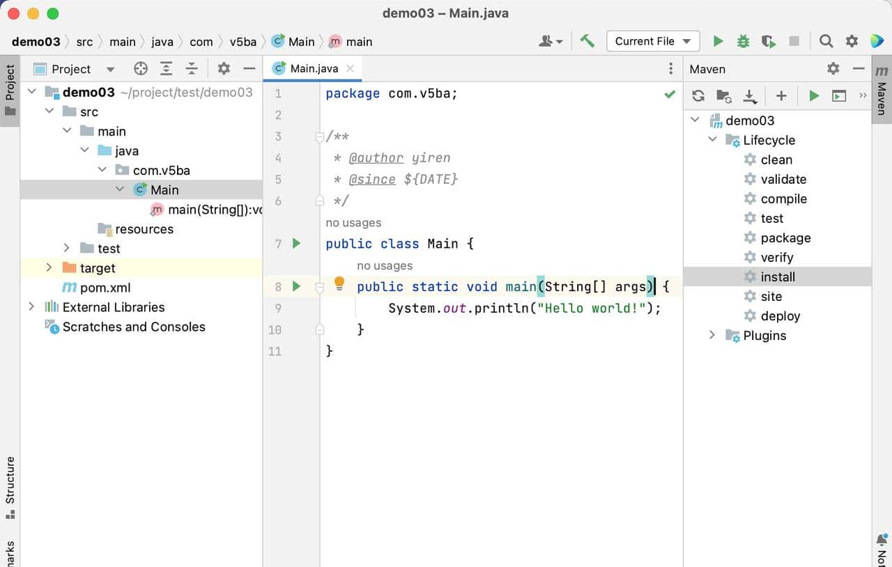 一起学Java-06-创建Maven项目（推荐）