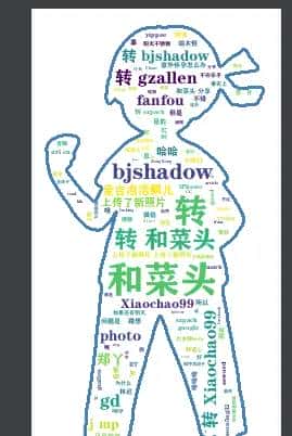 Python使用词云图展示