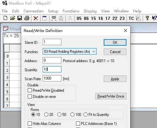 如何利用CEIWEI ModbusMonitor监控精灵，抓取Modbus TCP/UDP 数据包实战