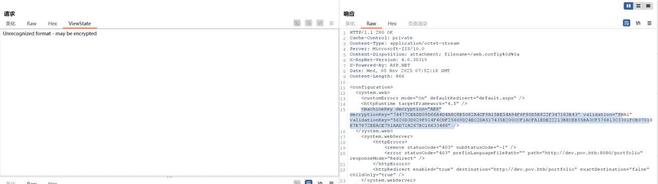 渗透实战 | Pov靶场ViewState反序列化漏洞利用全解析