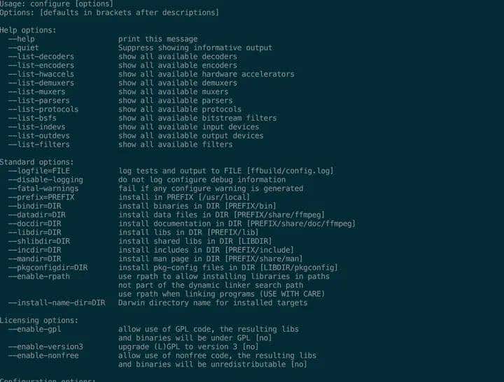 FFmpeg学习(1)开篇