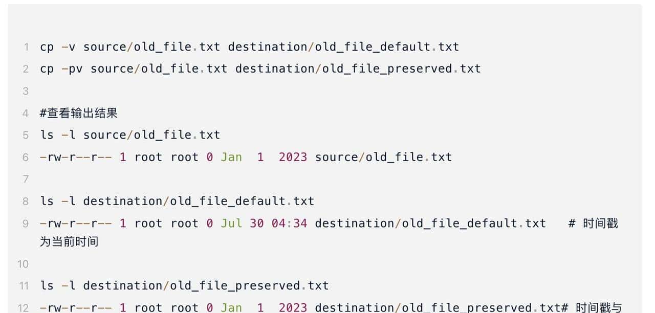 深入解析Linux cp 命令：从原理到实践