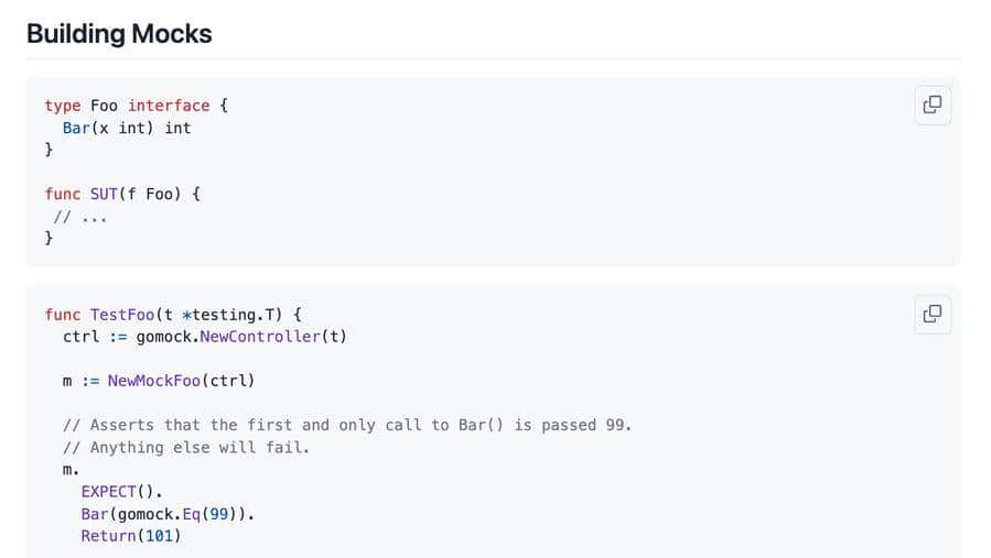 GoMock - Google 开源并由 Uber 持续维护的 Go 测试 Mock 框架