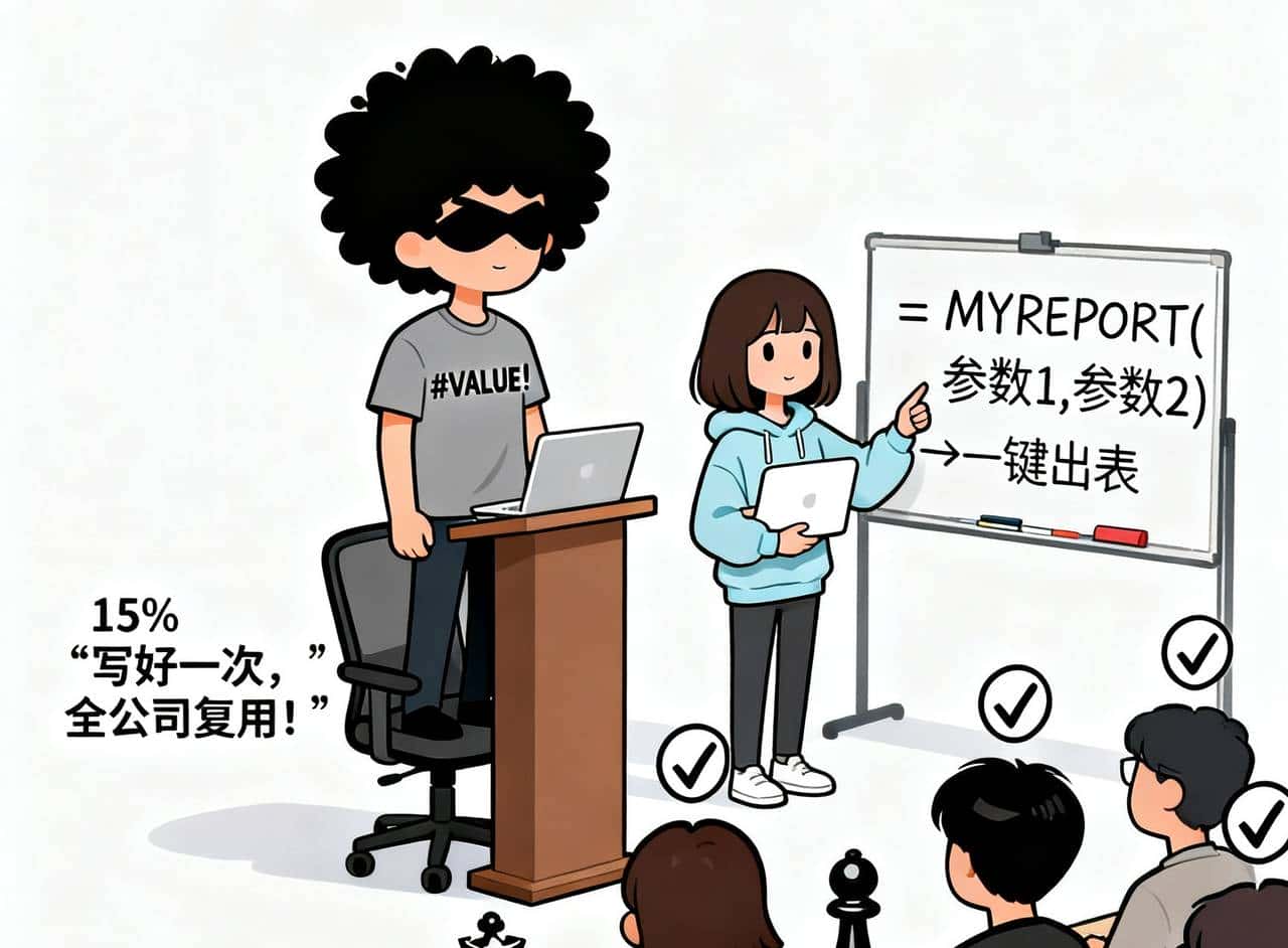 Excel新函数LAMBDA让小白秒变编程高手,效率提升1000%的秘诀!