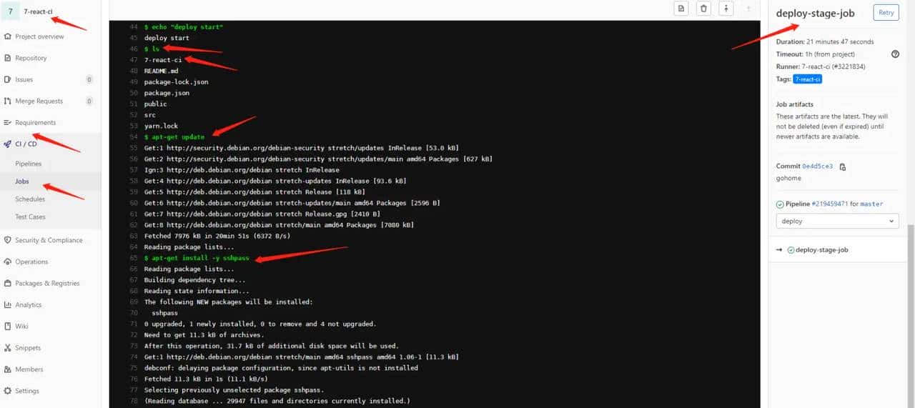[React 从零实践05-后台] Gitlab-CI使用Docker自动化部署