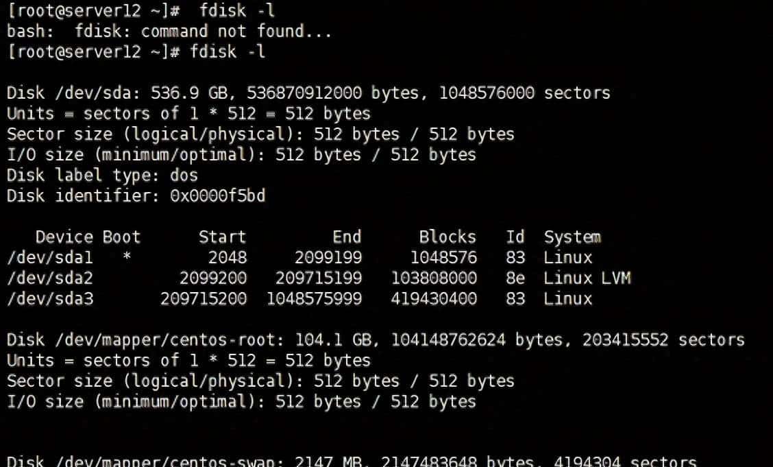 Linux系统挂载硬盘