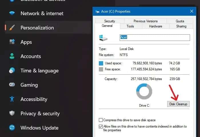 C盘变红变满了,如何自己手动清理C盘