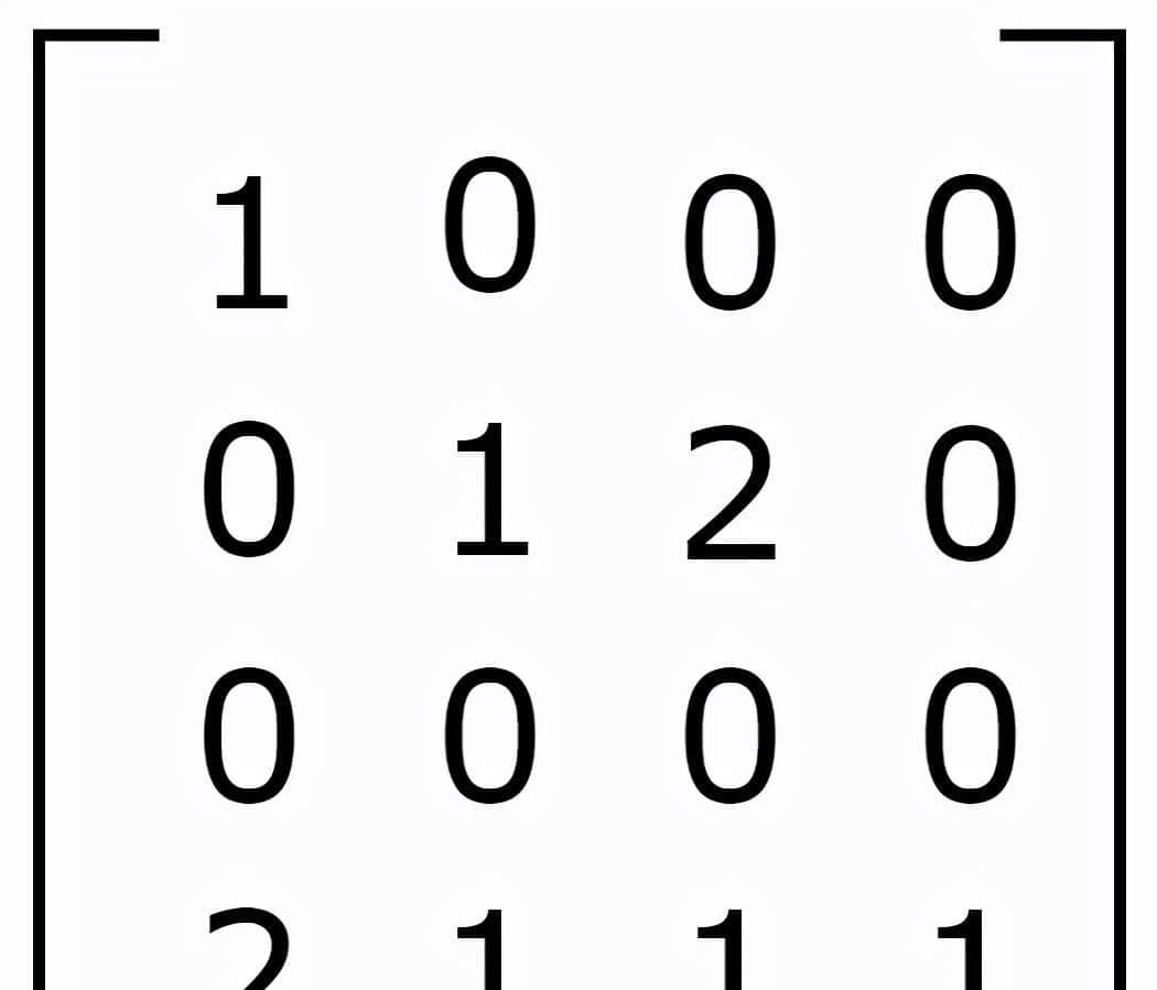 稀疏矩阵的概念介绍