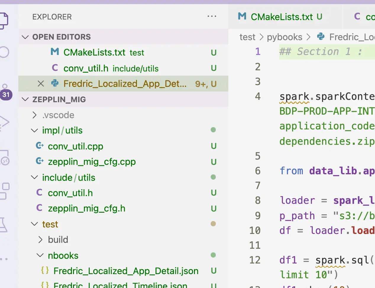 使用C++标准库和nlohmann::json库将Zepplin Notebook转换成Python文件