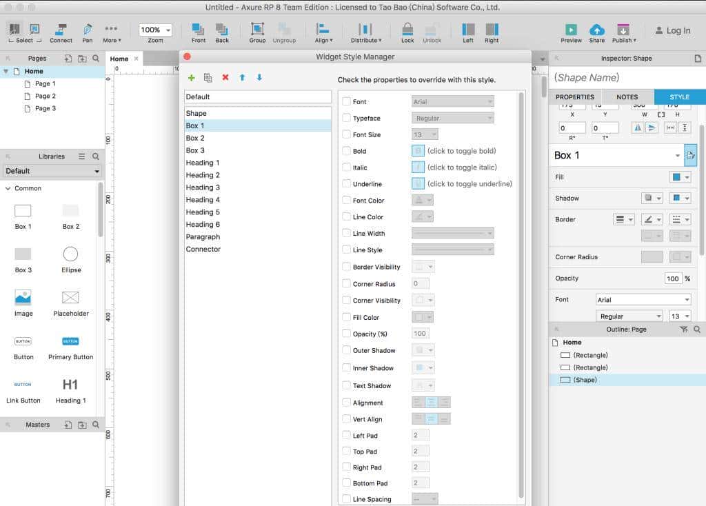 Axure RP 8新功能和优化实践