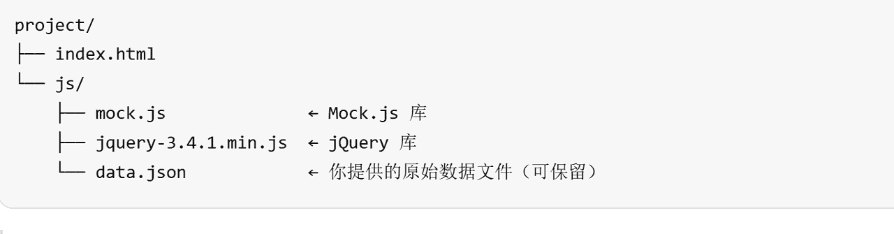 Mock.JS第三方库——3.mock的拦截请求并返回模拟数据
