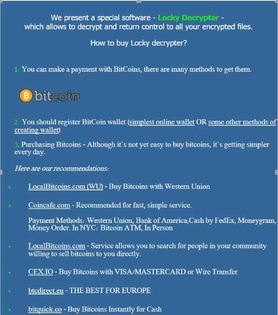 Locky:席卷整个世界的加密勒索木马