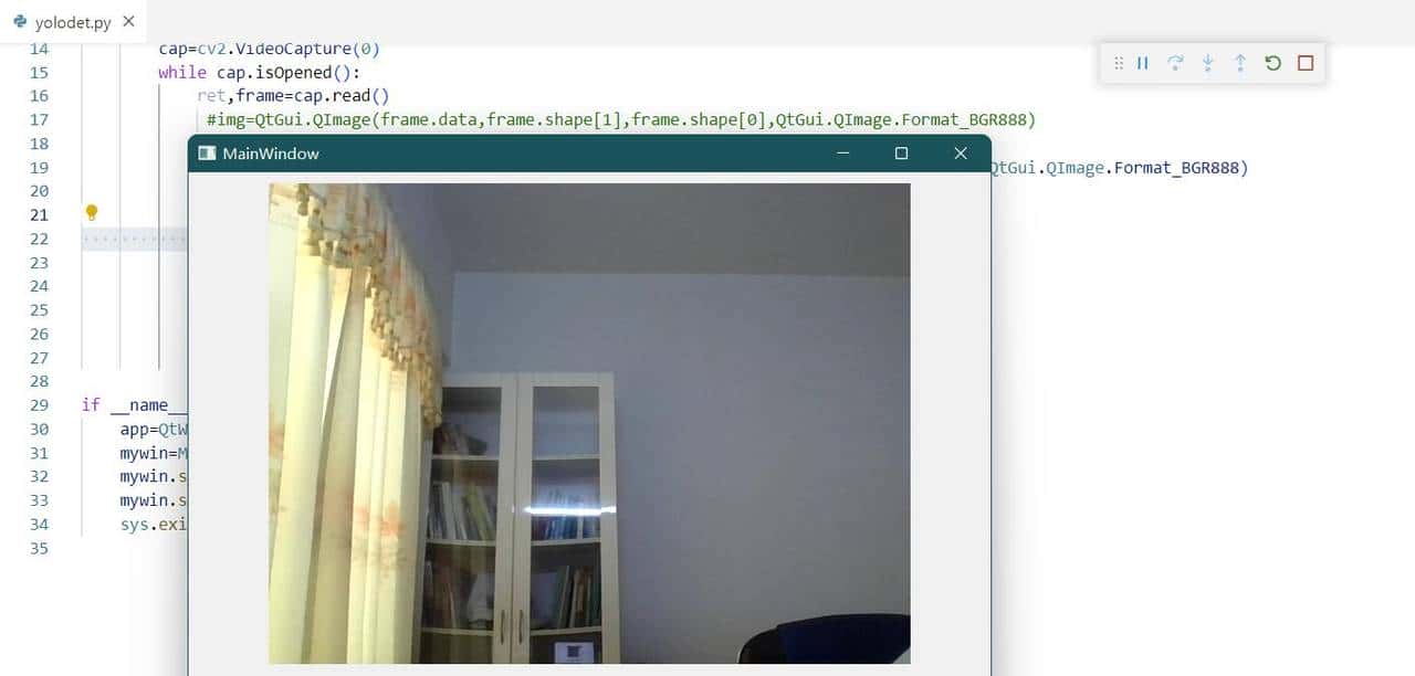 118.Python——PyQt窗体上显示监控视频画面