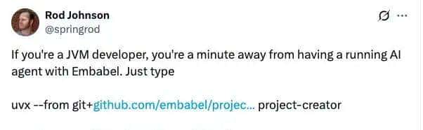 弃 Python 拥抱 JVM，Spring 之父 20 年后再造“革命性框架”：我从未如此确信一个新项目的必要性