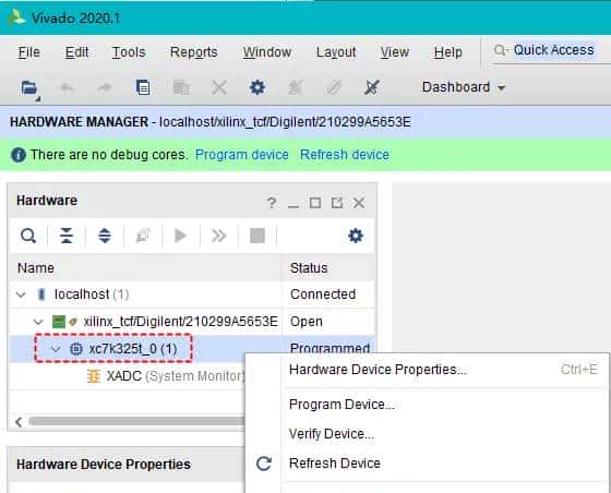 Vivado生成.bin文件并烧录