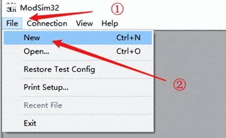 组态王之modbus软件和组态王通讯