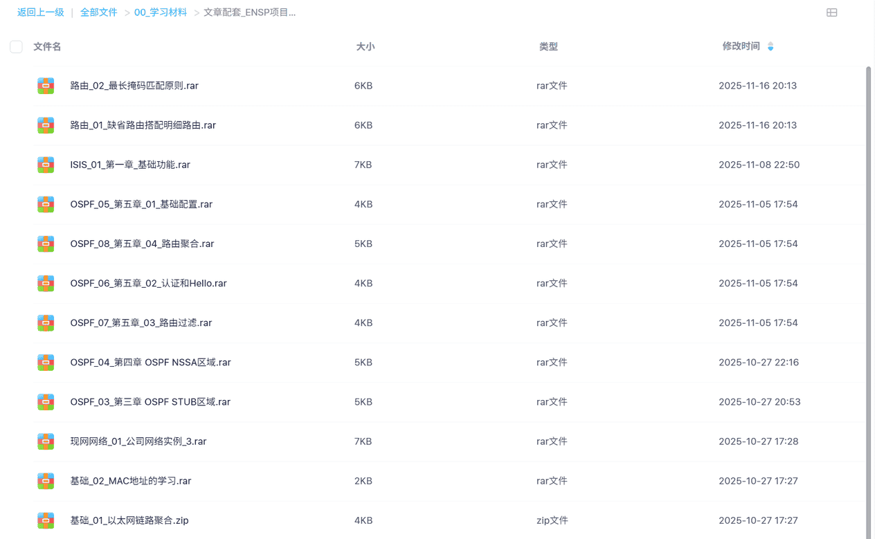 01_IP路由详解：路由基础、缺省路由、明细路由、最长掩码匹配原则