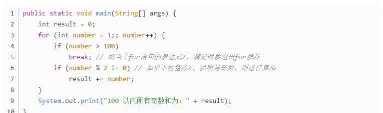 Java循环结构详解-2，for 循环