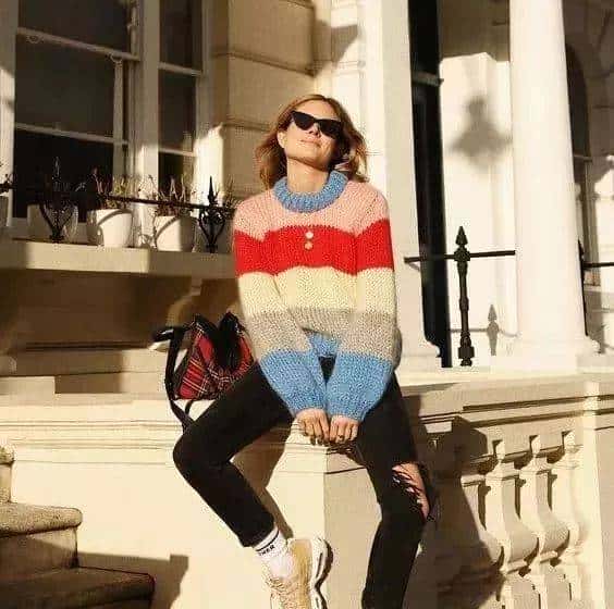 最聪明的时髦精：4个小心机穿毛衣也照样美赢你！