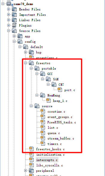 Microchip SAM E70 X PLAINED ULTRA开发板快速上手——移植RTOS