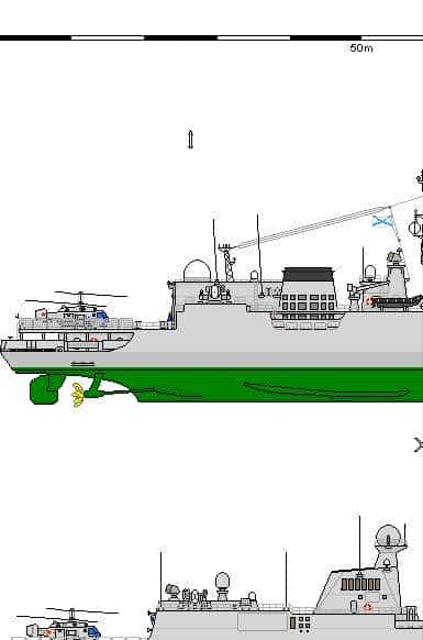 架空：事急从权的俄罗斯，采购中国军舰增强实力，054AR型护卫舰