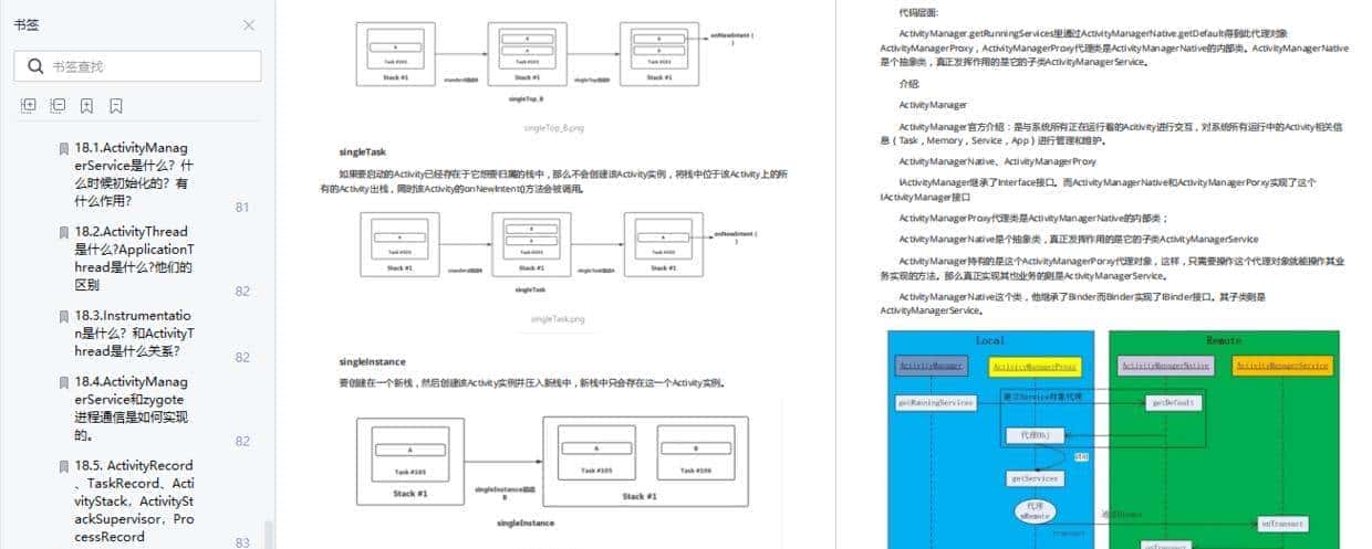 「8年老 Android 开发」最全最新 Android 面试题系列全家桶(带答案)