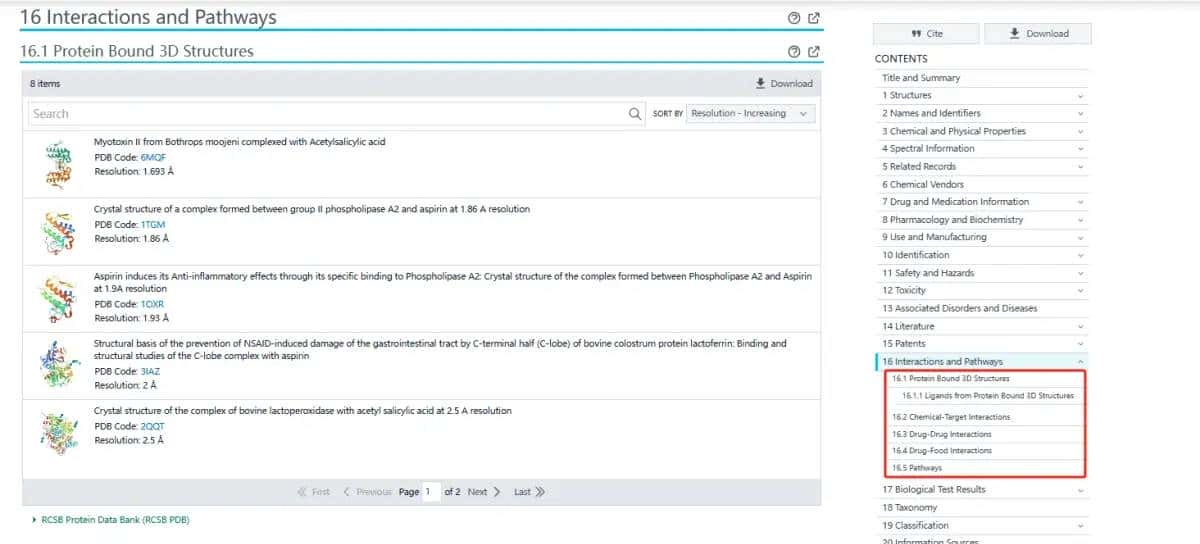 PubChem数据库核心功能全攻略：关键词检索技巧分享