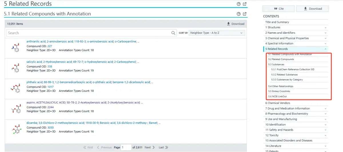 PubChem数据库核心功能全攻略：关键词检索技巧分享