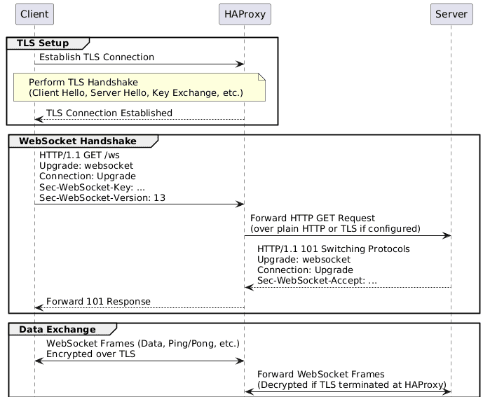 【websocket + TLS如何搭配HAProxy使用？】