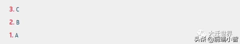 不借助后台和 JS，只用 CSS 让一个列表编号倒序，你会怎么做？