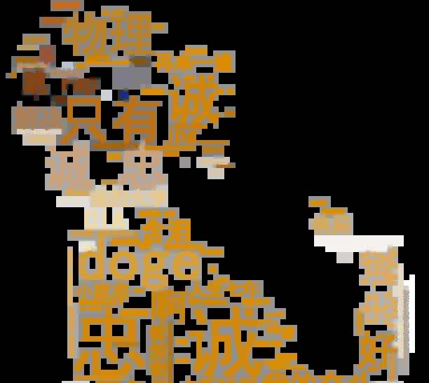 利用爬虫爬取b站up主小约翰可汗其中一篇视频弹幕并对其进行文本词云可视化